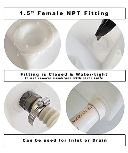 Class A Customs 25TK T-2500 | One (1) Rv Fresh Water 25 Gallon Tank thumb #2