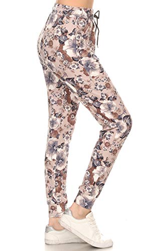 Image of Leggings Depot Premium Jogger Women's Popular Print High Waist Track Pants(S-XL)