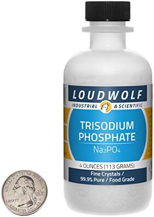 Trisodium Phosphate / 4 Ounce Bottle / 99.9% Pure Food Grade/Fine Crystals