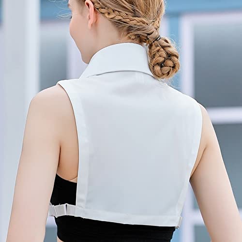 Elegtiskas Detachable Dickey Collar Blouse Half Shirt False Collar for Women and Girl2