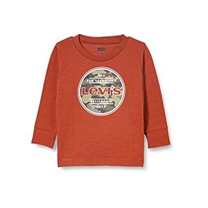 Levi’s Kids Baby Jongens Lvb lange mouw grafische tee Button Down Shirt