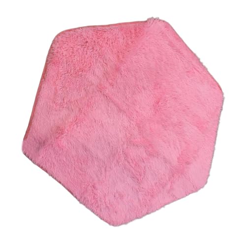 Image of BNF Kids Play Mat Area Rug Entrance Playhouse Hoe Hexagon Rug for Princess Tent | Home & Garden