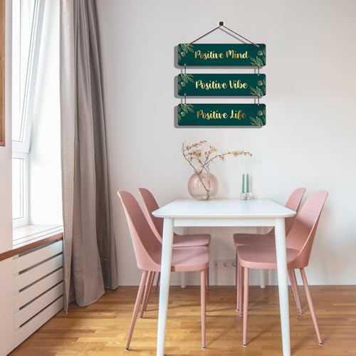 Image of Capio Art Wooden Wall Hanging Decoration Items for Home Decor | Mdf Art for Living Room & Bedroom | Decorative Item for Office & House | Gifts Modern Wood Hanger - Positive Mind