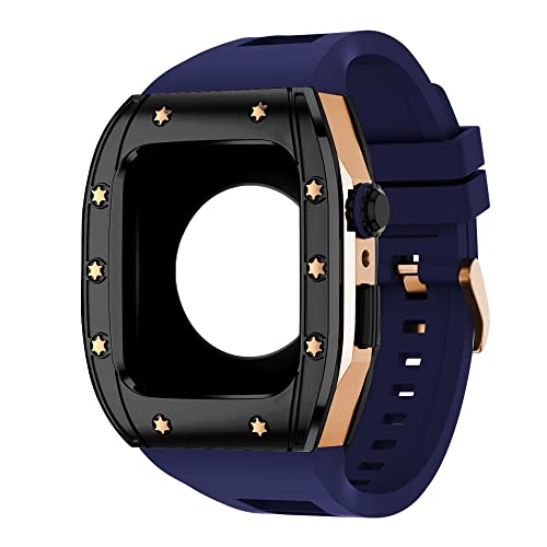 Accessoires de bracelet Apple Watch boîtier en acier inoxydable pour iWatch en ville et au bureau