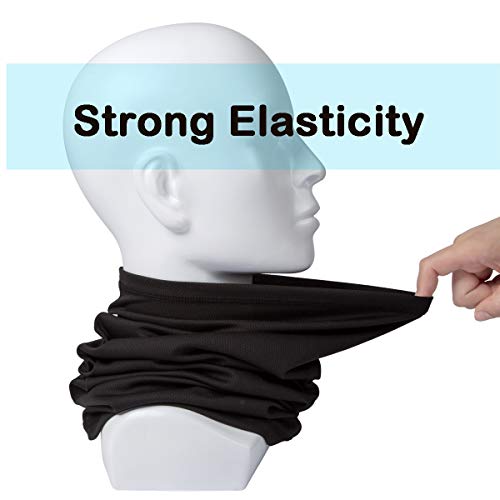 Sun UV Protection Neck Gaiter Face Mask Washable Reusable Face Cover Scarf Dust Wind Bandana Balaclava for Fishing Hiking