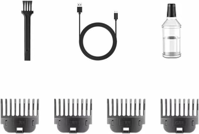 Miniatura 2 de Kit de cortapelos y afeitado profesional eléctrico (caja de color regular con biack de goma)