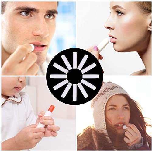 Hoiny Pack of 25 Empty Plastic Lipstick Tubes, reuseable Empty Lip Balm Container for DIY Homemade Lip Balm Refillable with Cap (White, 5 ml) - Image 5