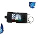 Cabilock 2 1 Tire Gauge Tread Ruler Repair Pressure Key Tire Digital Pressure Gauge Automotive Tools Black