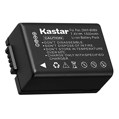 Kastar 1Pcs Battery + Travel Charger Replacement For Dmw-Bmb9, Dmw-Bmb9E, Dmw-Bmb9Pp, Lumix Dmc-Fz40, Dmc-Fz45, Dmc-Fz47, Dmc-Fz48, Dmc-Fz60, Dmc-Fz62, Dmc-Fz70, Dmc-Fz72, Dmc-Fz100, Dmc-Fz150 Camera #TOP1