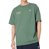 [ルコックスポルティフ] バックプリント半袖Tシャツ 吸汗 LT6SHT06M_KH00_O