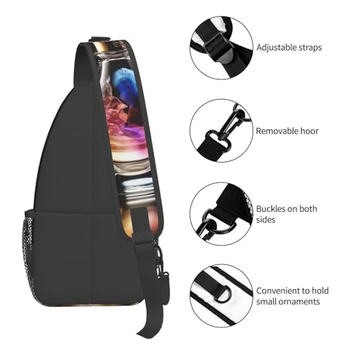 Bolso tipo sling unisex para viaje y senderismo miniatura 4