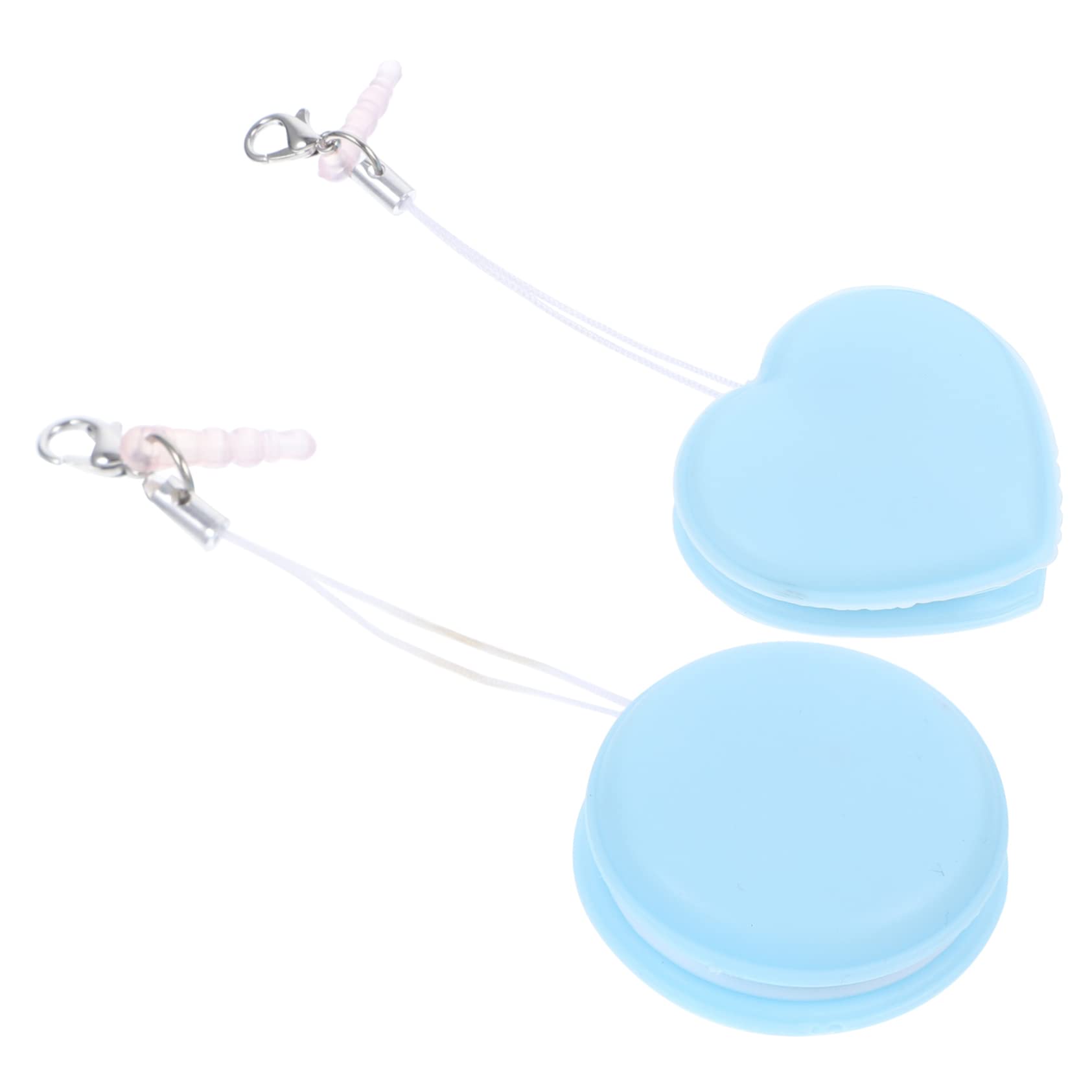 IWOWHERO 2pcs Phone Screen and Lens Cleaning Soft Microfiber Cloths for Eyeglasses Cameras and Electronic Devices Non-Scratch Portable Cleaning Tools Heart