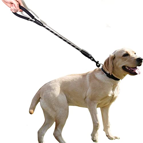 Chmete Dog Leash Short Training Dog Leashes For Medium Large Dogs With Comfortable Padded Handle Up To 80Lbs #TOP5