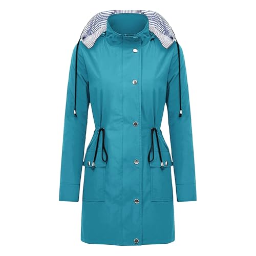 Chaqueta impermeable cortavientos transpirable para protegerte de la lluvia fina 4
