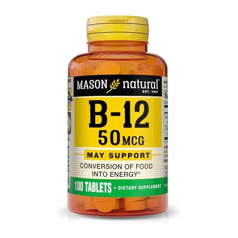 MASON NATURAL Vitamin B12 50 mcg Cover