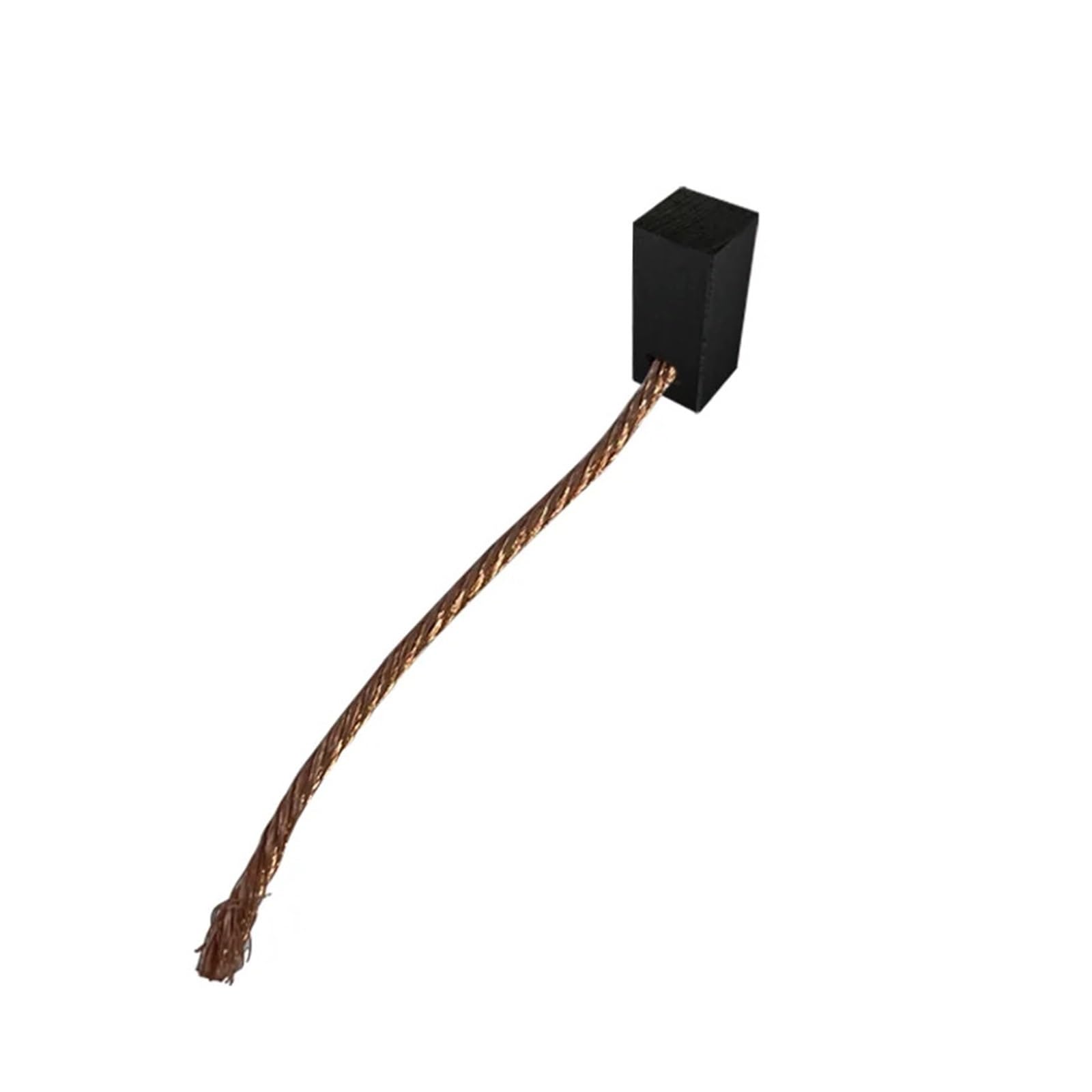 10 szt. szczotka węglowa do silnika elektrycznego część naprawcza 4 x 4 x 10 mm nasadki do szlifierki elektronarzędzi szczotka węglowa