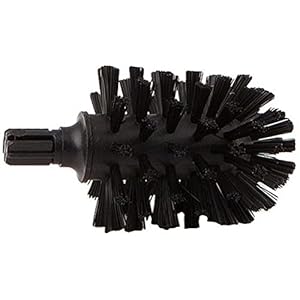 Hansgrohe 40068000 WC borstelkop los zwart