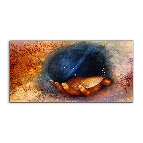 Tableau acryl art Leonardo da Vinci Coloray 120x60cm pour salon