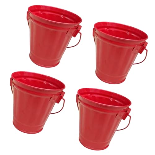 Xanorrg Pacchetto 4 Contenitori per Secchi da Giardino A 4 Secchi Adatti per Piantare Artigianato E Organizzazioni Floreali Organizzazione della Casa