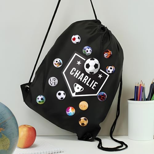 12 Stück Mini Button 25 mm Fußball Buttons Set Kinder Geburtstag Fussball Mitgebsel Geschenke Für Jungen und Mädchen Kindergeburtstag Party Geburtstagsmitbringsel Geburtstagsdeko