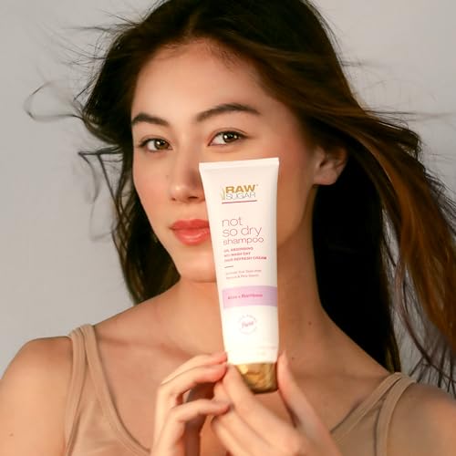 RAW SUGAR Hair Care & Styling Kit - Rosemary + Apple Cider Vinegar Rinse & Not So Dry Shampoo, Formulated without Sulfates + Parabens, Cruelty Free & Vegan - Thumbnail 3