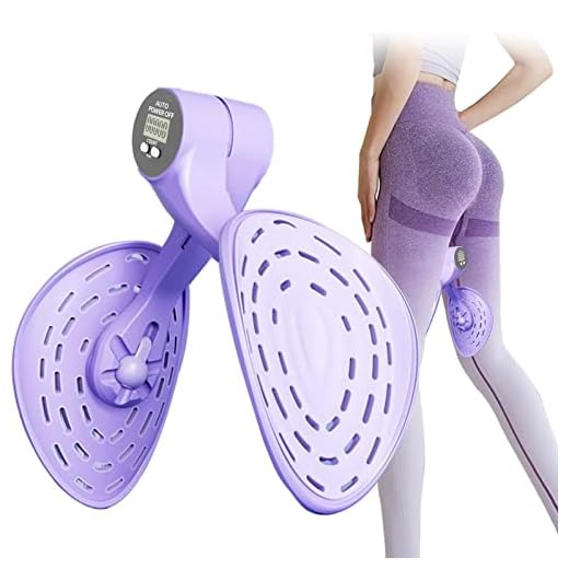 Thigh Master Thigh Exerciser, Inner Thigh Exercise Equipment with Counter, Thigh Slimmer Hip Trainer Kegel Exercise Products for Women, Pelvic Floor Muscle Trainer, Butt Exercise Equipment for Women