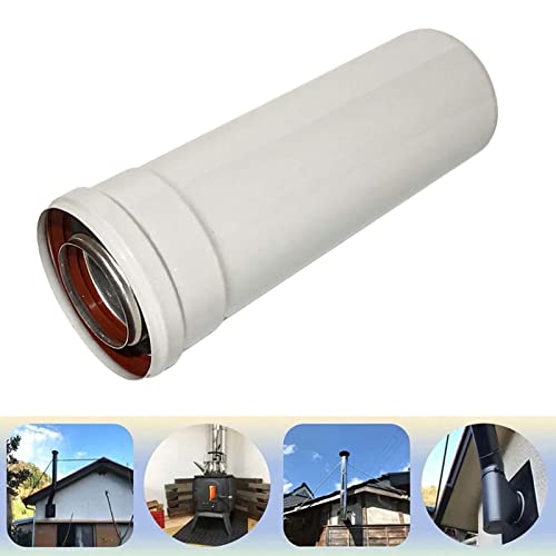 Remplacement de conduit de poêle usé avec ce tube monobloc extensible