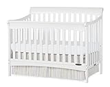 Child Craft Coventry 4-in-1 Convertible Full-Size Crib, Matte White