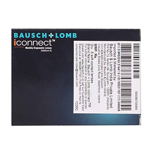 Bausch + Lomb Iconnect Monthly Disposable Contact Lens (6 Lens Pack -2.00) - Image 5