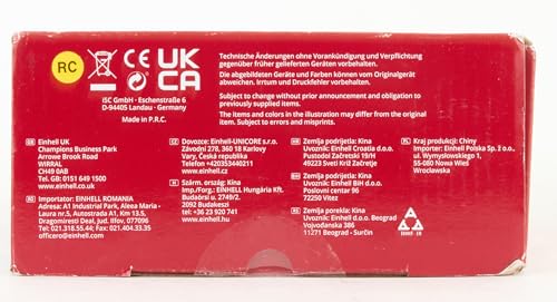 Einhell - Parafasudeira À Bateria 18V TC CI 18/1 Li Solo (Não Acompanha Bateria e Carregador)