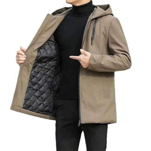 Chaqueta casual para hombre ideal para oficina y paseos invernales