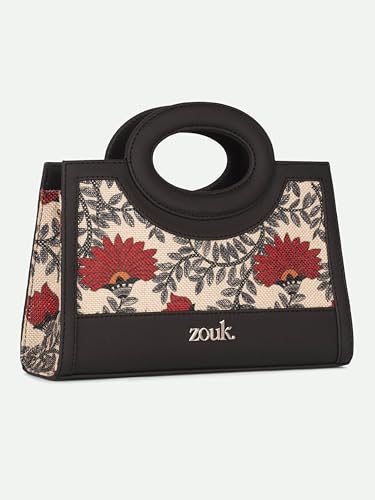 Image of ZOUK Zoe Sling Bag | Stylish Women's Crossbody Bags | Purse | Detachable Strap | Water-Resistant | Trendy Girls Side Bag | Compact & Chic