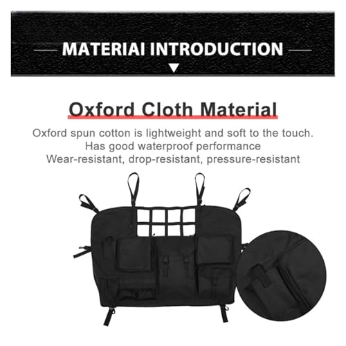 Sac de rangement pour coffre en ABS Oxford imperméable avec isolant
