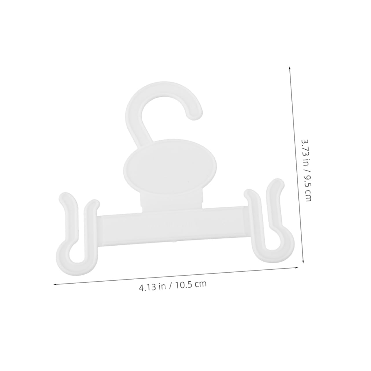 GLEAVI 30pcs Plastic Shoe Hangers for Slipper Storage and Display White Over The Door Organizers Easy Install Shoe Rack for Efficient Space Management and Tidy Home