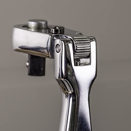 Sealey Siegen 1/4" Sq Drive Micro Flexi-Head Ratchet Wrench - S01254 #TOP7