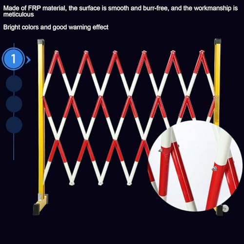 Barrière de circulation rétractable et extensible 47 x 157 po pour sécuriser les zones d'écoles
