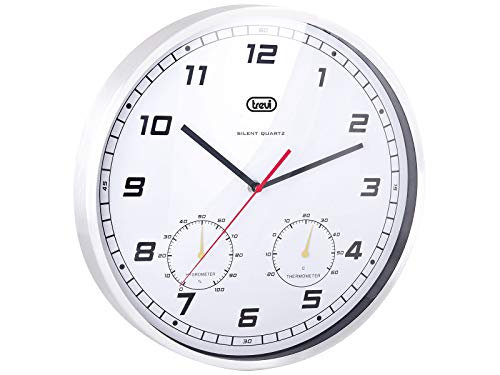 Trevi OM 3321 HT Orologio da Muro al Quarzo in