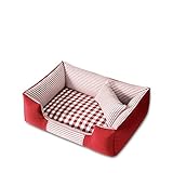 High-quality pets: The soft and breathable plush fabric makes the cat bed soft and comfortable. Fill with high-quality materials to provide a comfortable, healthy and high-quality sleeping environment for your lovely friends.