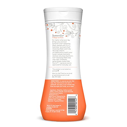 Summer's Eve Cleansing Wash, Morning Paradise, 15 Fl Oz (Pack of 3) - Image 7