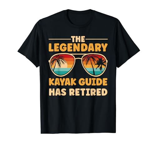 Retirement Kayak Guide Retired T-Shirt