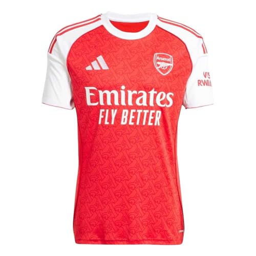 アディダス adidas アーセナル 25/26 ホームジャージー サッカー ウェア レプリカシャツ ARSENAL 25AW(KSJ38-JI9517) (JI9517)BetterScarlet Sサイズ