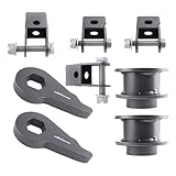 maXpeedingrods 1-3' Front & 2' Rear Leveling Lift Kit for 2000-2006 Chevy Avalanche Tahoe Suburban Yukon Escalade 6-Lug Truck, Front Rear Shock Extenders, Gray