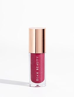 Diam Beauty Love Potion Lip Oil, Lip Gloss for Women - Long Lasting, Glittery, Natural Organic Lip Makeup, Unique Lip Gloss Formula - Funfetti (5ml)