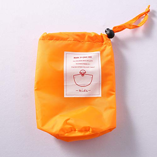 Image of Freesmily Kids Cute Raincoat Waterproof Rain Poncho Jacket Coat for Girls Boys