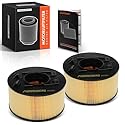 Frankberg 2x Luftfilter mit Filtereinsatz Kompatibel mit 3er E46 316-318 1.6L-2.0L 2001-2005 3er Compact E46 316-318 1.6L-2.0L 2001-2005 Replace# 13717503141