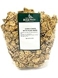 Corn Chips with Flax Seed, Healthy Snacks, Bulk Size (2 lb. Resealable Zip Lock Stand Up Bag)