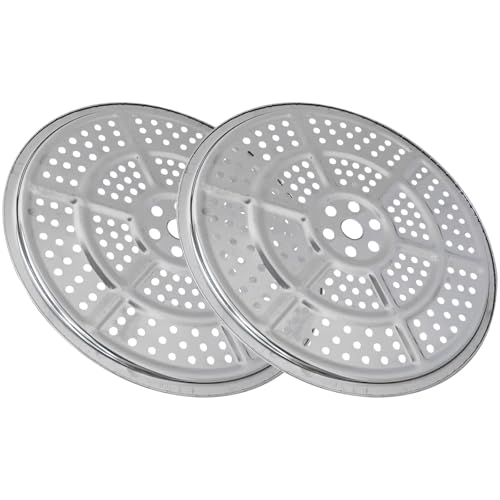 Homesweet 2025 Upgraded 2 Packs Stainless Steel Canner Rack For Presto Cookers, 11inch 28 cm Canning Racks for Pressure Canners All American 21.5-Quart