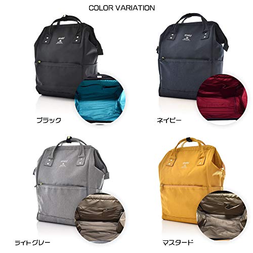 anello GRANDE(アネロ グランデ) Women's Base Backpack Regular, Black, One Size3