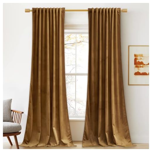 StangH Velvet Curtains 84 inches