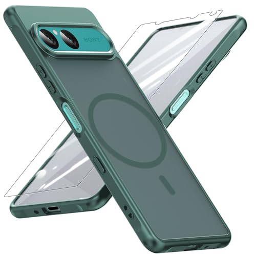 YXHHVo Xperia 10 VII pϏՌ P[X(KXtBtEMagSafeΉ)^ ϏՌ _炩G蔼 ΂݂Ȃ wh~ Ռz|Pbg TPU P[X O[